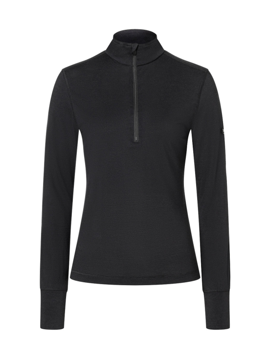 super.natural - Naisten Tundra175 Zip 1/4 merinovillainen kerrastopaita - JET BLACK | Stockmann - photo 1