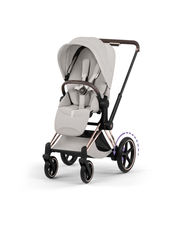 CYBEX - Cybex ePriam Style yhdistelmävaunut (Rosegold) - CITY GREY | Stockmann - photo 9