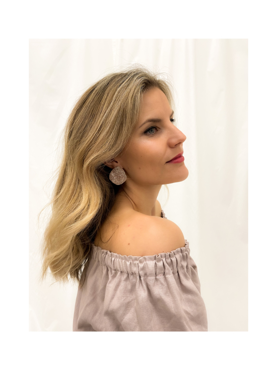 UPEA - Off Shoulder Ruffle Dress Linen, Nude Pink - NUDE PINK - photo 4 UPEA - Off Shoulder Ruffle Dress Linen, Nude Pink - NUDE PINK | Stockmann - photo 4