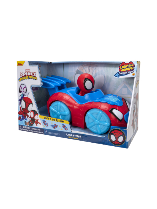 SPIDER-MAN - SPIDEY AND HIS AMAZING FRIENDS Ajoneuvo Flash N´ Dash Web Crawler - photo 1 SPIDER-MAN - SPIDEY AND HIS AMAZING FRIENDS Ajoneuvo Flash N´ Dash Web Crawler | Stockmann - photo 1