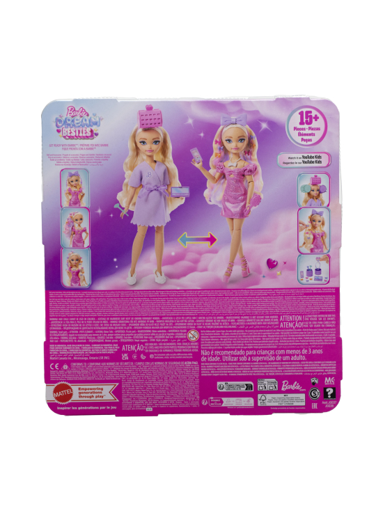 BARBIE - BARBIE Dream Besties Valmistaudu kanssani - Malibu-nukke | Stockmann - photo 2