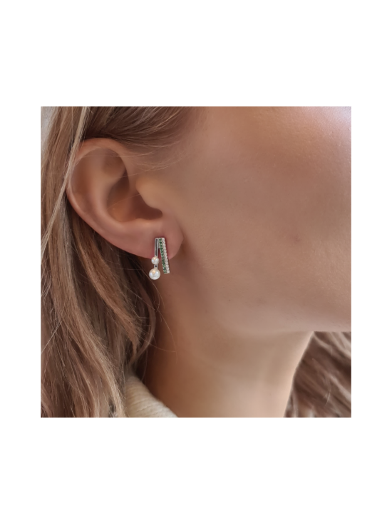 House of Elliott - Emerald Silver - Korvakorut - photo 3 House of Elliott - Emerald Silver - Korvakorut | Stockmann - photo 3