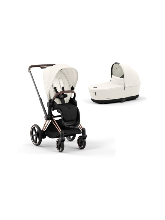 CYBEX - Cybex ePriam yhdistelmävaunut (Rosegold) - OFF WHITE - photo 2 CYBEX - Cybex ePriam yhdistelmävaunut (Rosegold) - OFF WHITE | Stockmann - photo 2