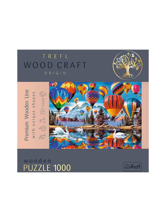 TREFL - TREFL Puinen palapeli Värikkäät ilmapallot, 1000 palaa | Stockmann - photo 5