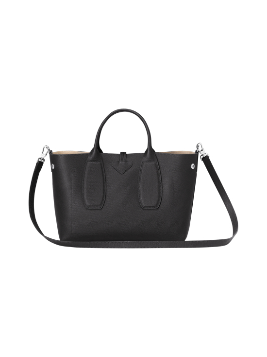 Longchamp - Roseau Top Handle Bag M - Nahkalaukku - BLACK - photo 5 Longchamp - Roseau Top Handle Bag M - Nahkalaukku - BLACK | Stockmann - photo 5