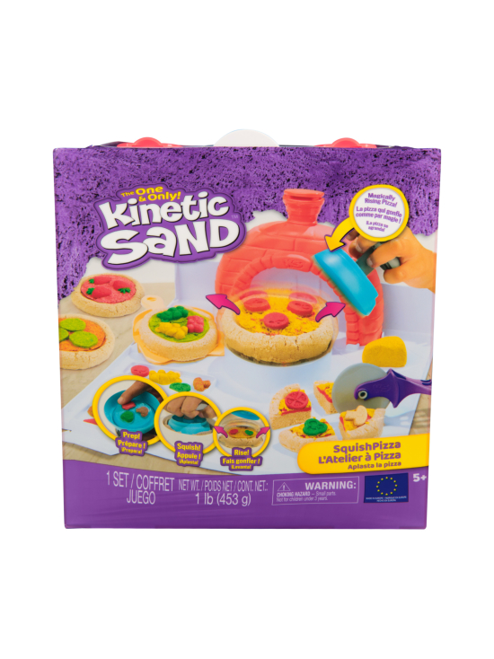 KINETIC SAND - KINETIC SAND Leikkisetti Puristeltava pizza - photo 1 KINETIC SAND - KINETIC SAND Leikkisetti Puristeltava pizza | Stockmann - photo 1