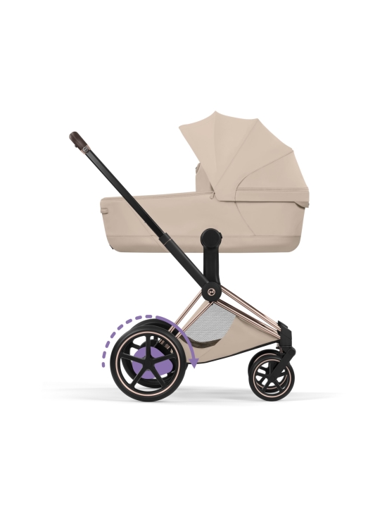 CYBEX - Cybex ePriam Style yhdistelmävaunut (Rosegold) - COZY BEIGE | Stockmann - photo 3