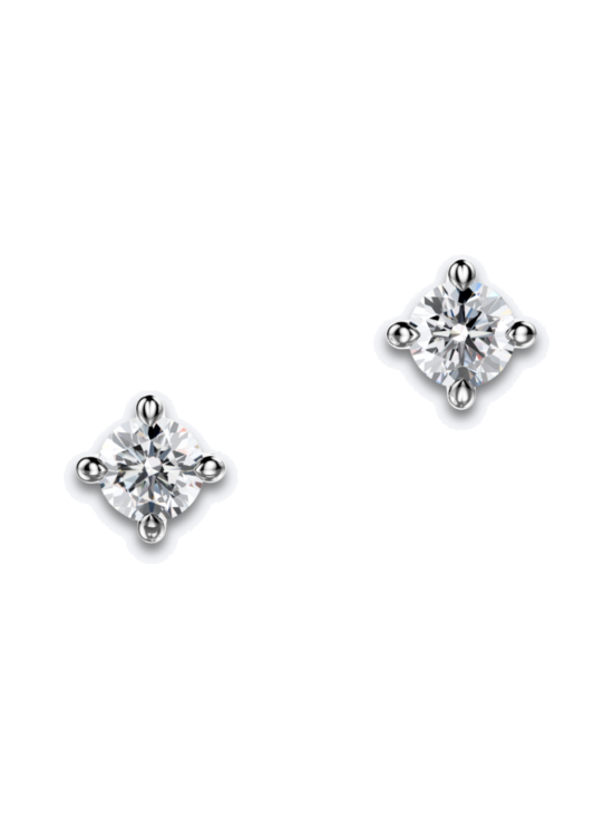 Olli Johan Lindroos - Kide Korvakorut Nappi 2x0.06-1.00ct Briljantti Valkokulta | Stockmann - photo 6