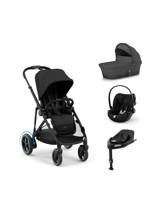 CYBEX - Cybex eGazelle S starttipaketti (Cloud G turvakaukalolla) - MOON BLACK - photo 2 CYBEX - Cybex eGazelle S starttipaketti (Cloud G turvakaukalolla) - MOON BLACK | Stockmann - photo 2
