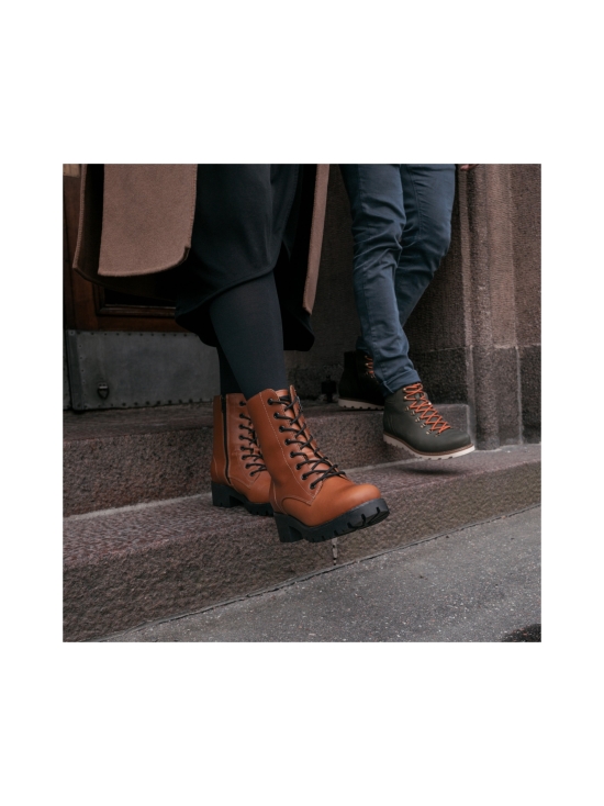 Pomar - LUKKI Miesten Zero Waste nilkkurit - DARK GREEN NUB/WHT.SOLE | Stockmann - photo 8