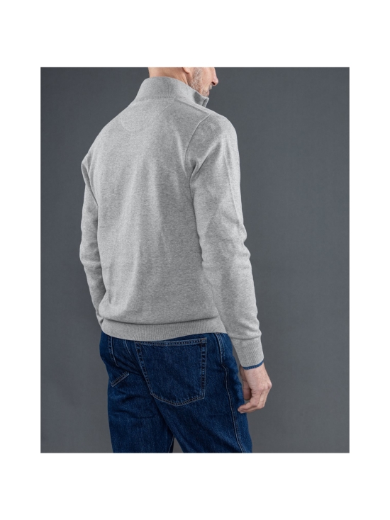 Berkeley - Brockton Halfzip -puuvillaneule - VAALEANHARMAA | Stockmann - photo 7