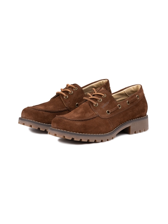 Pomar - RENTUKKA Zero Waste purjehduskengät - BROWN SUEDE/TAN SOLE | Stockmann - photo 6