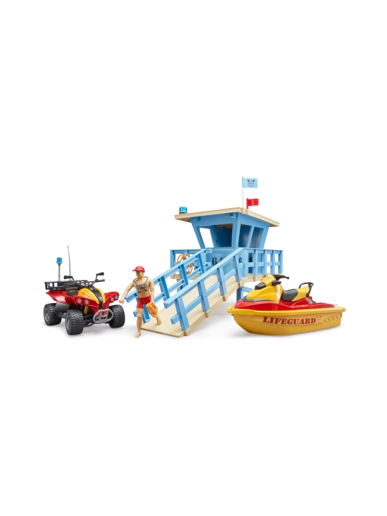 BRUDER - BRUDER Hengenpelastusasema, mönkijä ja vesijetti | Stockmann - photo 2