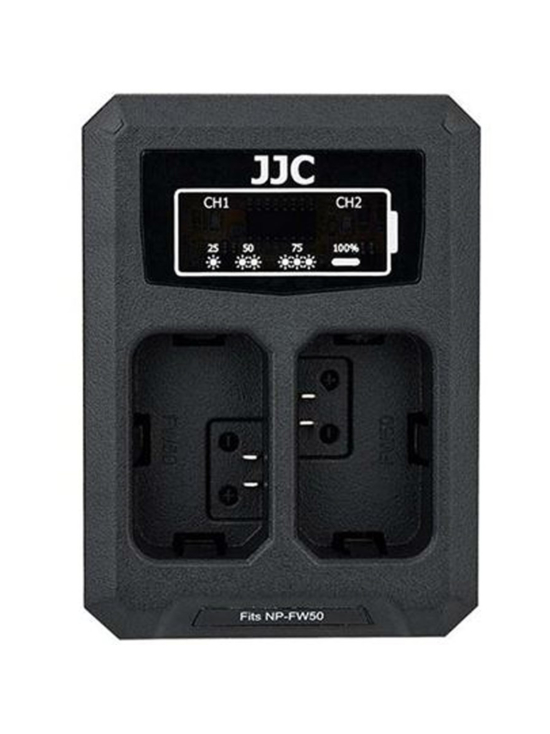 JJC - JJC DCH-NPFW50 USB Dual Battery Charger -tuplalaturi (Sony NP-FW50) - photo 1 JJC - JJC DCH-NPFW50 USB Dual Battery Charger -tuplalaturi (Sony NP-FW50) | Stockmann - photo 1