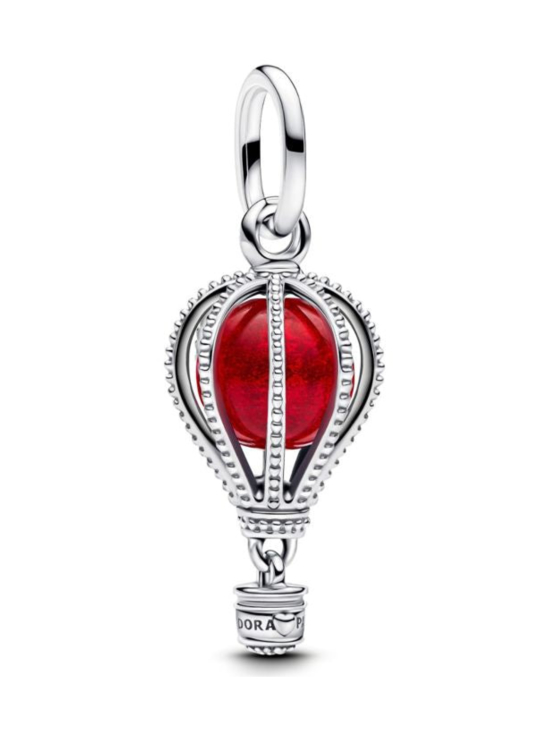 Pandora - Muranolasinen kuumailmapallo -riipushelaAir balloon sterling silver dangle with red Murano glass Hot Air Balloon Murano Glass Dangle Charm | Stockmann - photo 1