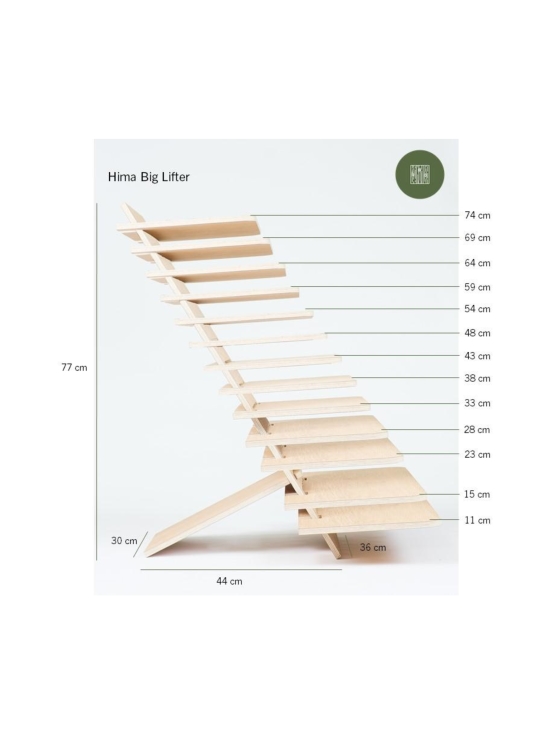 Hima Furniture - Hima Big Lifter seisomatyötaso - Spirited Oak - TAMMILAMINAATTI | Stockmann - photo 6