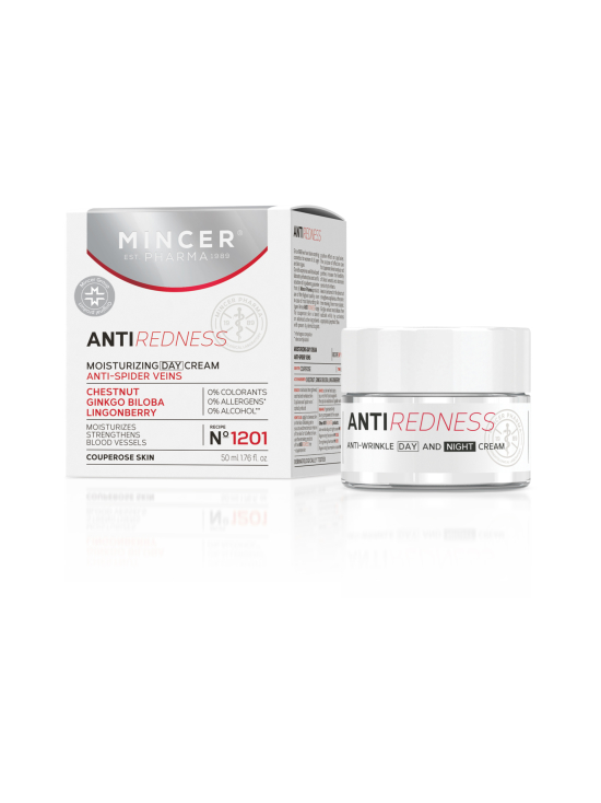 Mincer Pharma - AntiRedness Moisturising Day Cream - hoitovoide 50ml | Stockmann - photo 1