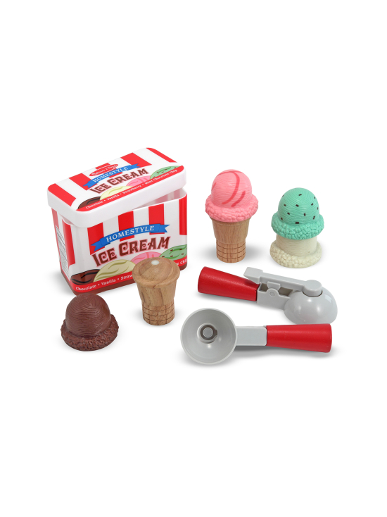 MELISSA & DOUG - MELISSA & DOUG Leikkisetti Kauho ja pinoa jäätelötötterö | Stockmann - photo 2