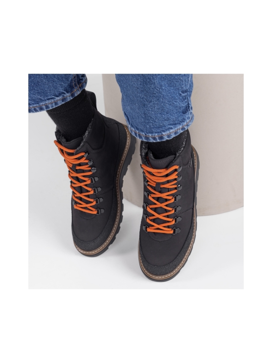 Pomar - KERTTU Naisten GORE-TEX talvikengät - BLACK NUB/PU/BLACK SOLE | Stockmann - photo 7