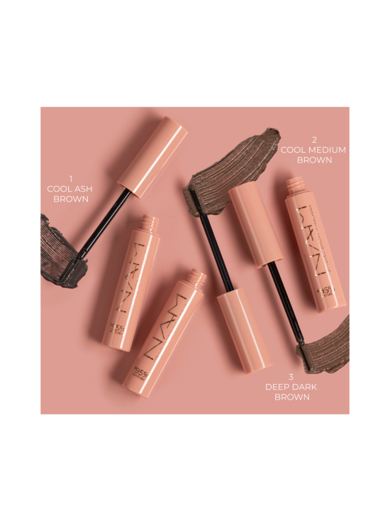 NAM - Styling Brow Mascara -tuuheuttava kulmamascara 6g - 01 COOL ASH BROWN | Stockmann - photo 2