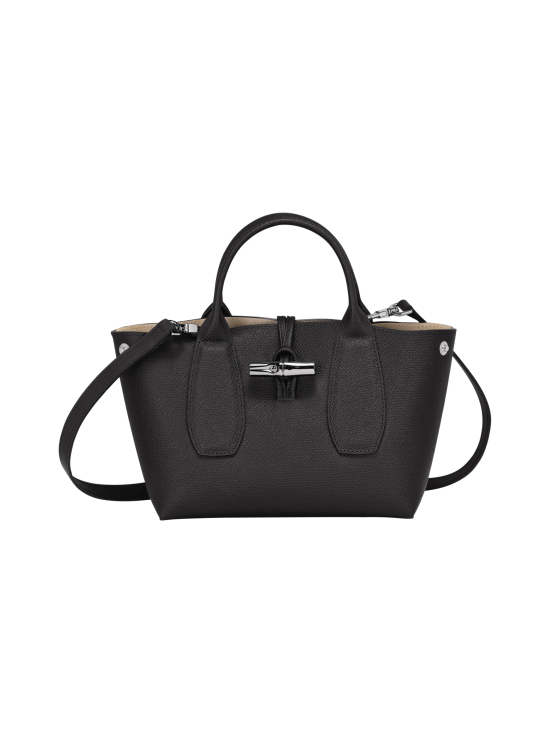 Longchamp - Roseau - Top handle bag S - Nahkalaukku - BLACK - photo 3 Longchamp - Roseau - Top handle bag S - Nahkalaukku - BLACK | Stockmann - photo 3