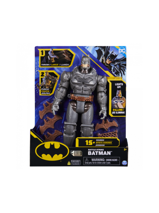 BATMAN - BATMAN-hahmo äänitehosteilla, 30 cm - photo 1 BATMAN - BATMAN-hahmo äänitehosteilla, 30 cm | Stockmann - photo 1