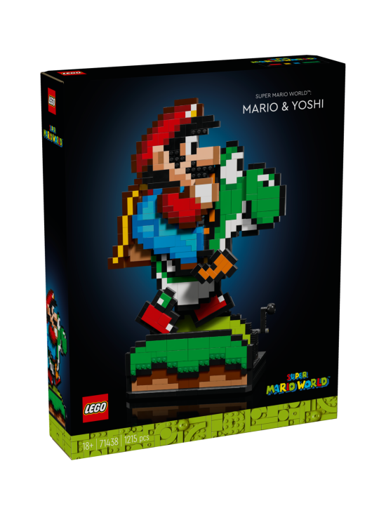 LEGO SUPER MARIO - LEGO SUPER MARIO Super Mario World: Mario ja Yoshi 71438 - photo 1 LEGO SUPER MARIO - LEGO SUPER MARIO Super Mario World: Mario ja Yoshi 71438 | Stockmann - photo 1