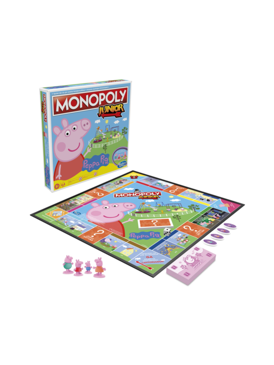 PEPPA PIG - HASBRO MONOPOLY Junior Peppa Pig (suomen- ja ruotsinkielinen) | Stockmann - photo 2