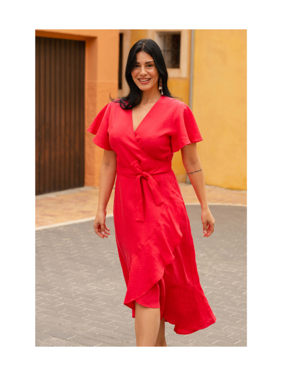 Nakoa - Annika Dress, Raspberry - RASPBERRY (PUNAINEN) | Stockmann - photo 6