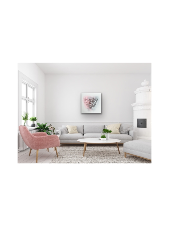 Annika Salmi Art - Metallic heart 60x60 akustiikkateos - photo 6 Annika Salmi Art - Metallic heart 60x60 akustiikkateos | Stockmann - photo 6