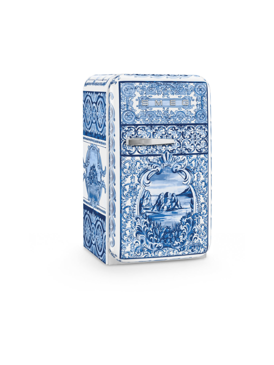 Smeg - Smeg FAB5RDGME6 jääkaappi, Dolce&Gabbana Blu Mediterraneo | Stockmann - photo 3