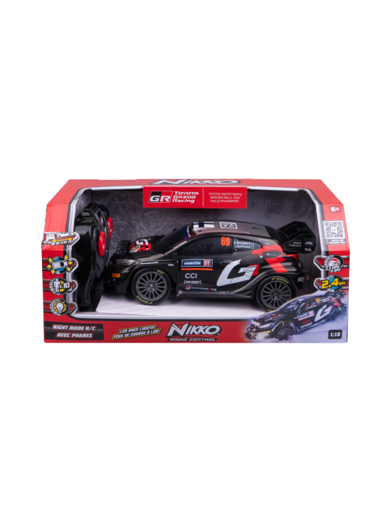 NIKKO - NIKKO Radiolla ohjattava Toyota GR #69 Rovanperä, 1:18 - photo 1 NIKKO - NIKKO Radiolla ohjattava Toyota GR #69 Rovanperä, 1:18 | Stockmann - photo 1