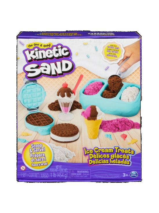 KINETIC SAND - KINETIC SAND Leikkisetti Jäätelöherkut (hajustamaton) - photo 1 KINETIC SAND - KINETIC SAND Leikkisetti Jäätelöherkut (hajustamaton) | Stockmann - photo 1
