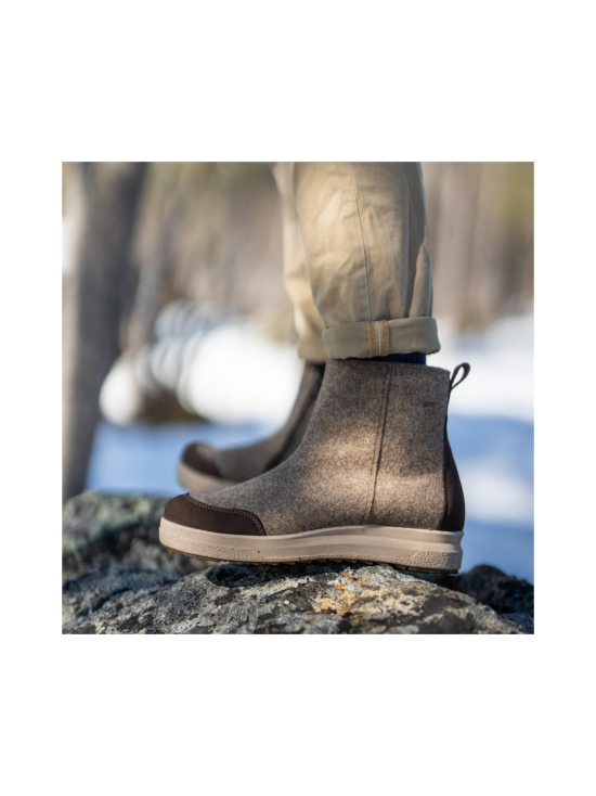 Pomar - RUSKA Miesten GORE-TEX® huopanilkkurit - SAND FELT/BEIGE SOLE | Stockmann - photo 7