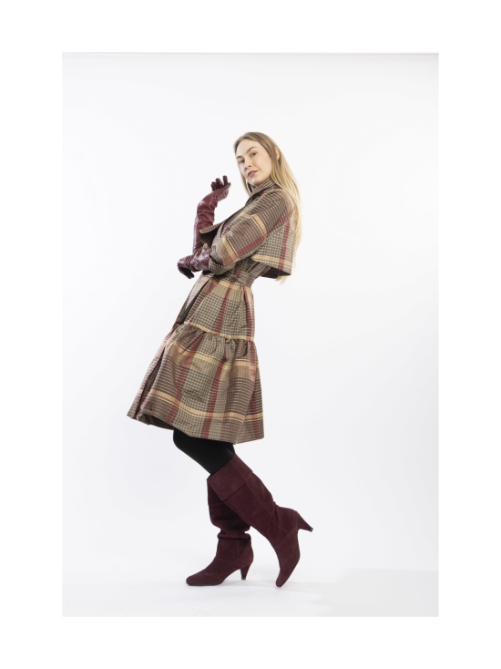 Miia Halmesmaa - SILKKI TAKKIMEKKO, RUUTU - RUSKEA | Stockmann - photo 8