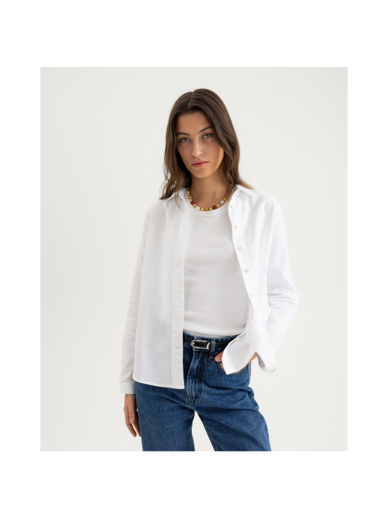 Berkeley - W's Porto Oxford Casual -paitapusero - WHITE | Stockmann - photo 3