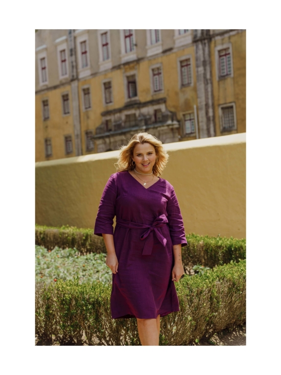 Nakoa - Vera Dress Pellavamekko, Royal Violet - ROYAL VIOLET (VIOLETTI) | Stockmann - photo 2