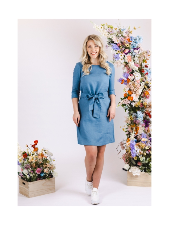 Nakoa - Classic Linen Dress, Bluestone - BLUESTONE (SININEN) | Stockmann - photo 3
