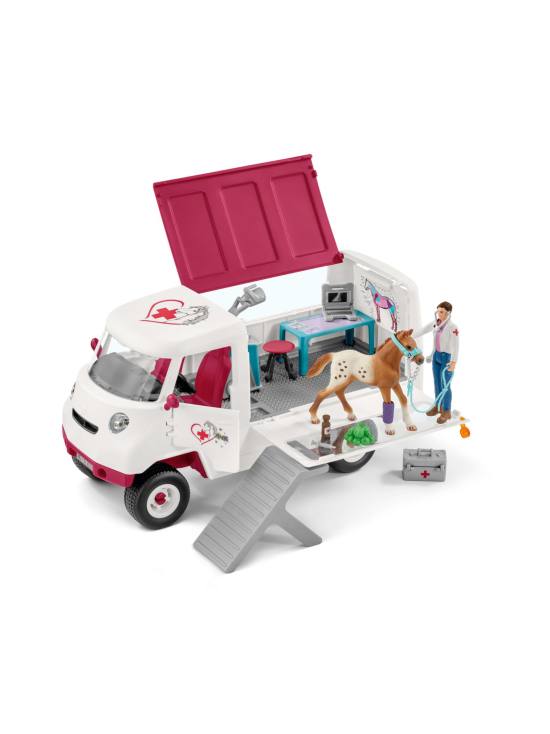 Schleich - SCHLEICH HORSE CLUB Liikkuva eläinlääkäriasema ja hannoverinhevosen varsa - photo 3 Schleich - SCHLEICH HORSE CLUB Liikkuva eläinlääkäriasema ja hannoverinhevosen varsa | Stockmann - photo 3