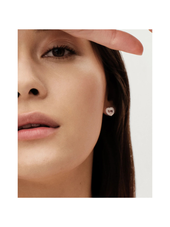 Kalevala - Roosa nauha 2025 Valoisa -korvakorut hopea pinkki zirkonia - 2669483JT | Stockmann - photo 2