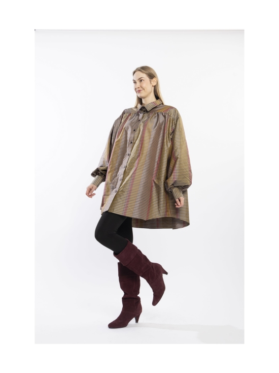 Miia Halmesmaa - SILKKIPAITA, RUUTU - RUSKEA | Stockmann - photo 2