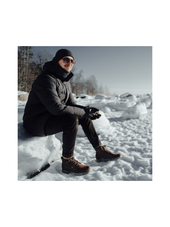 Pomar - MYRSKY Miesten XW leveälestiset GORE-TEX nilkkurit - BARK WAXY | Stockmann - photo 5