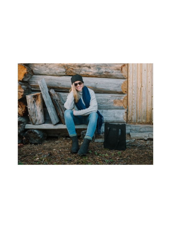 Pomar - MALLA Naisten GORE-TEX huopanilkkurit - GRANIT FELT/BLACK WAXY | Stockmann - photo 8