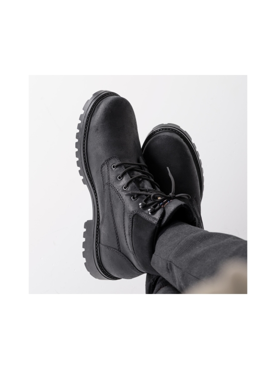 Pomar - JARNO Miesten GORE-TEX kengät - BLACK WAXY COMMANDER | Stockmann - photo 7