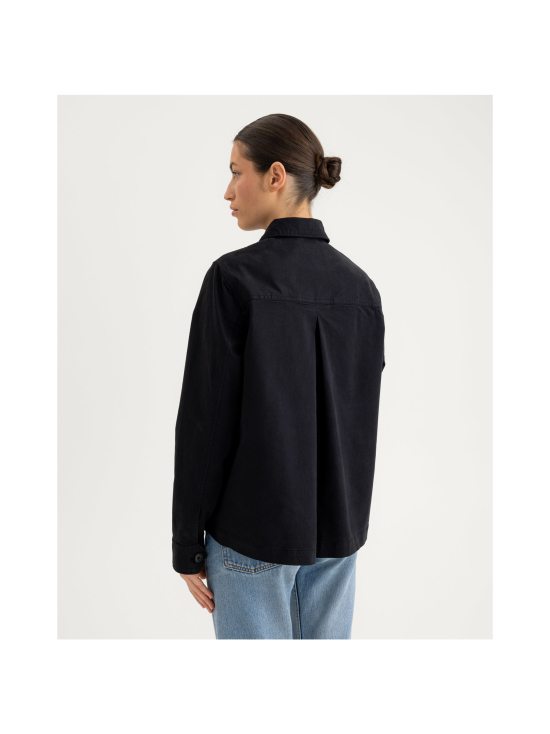 Berkeley - W´s Logan Stretch Overshirt -paitatakki - BLACK | Stockmann - photo 4