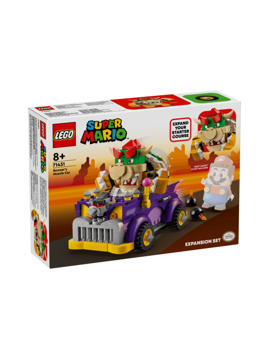 LEGO SUPER MARIO - LEGO Super Mario Bowserin muskeliauto ‑laajennussarja 71431 - photo 1 LEGO SUPER MARIO - LEGO Super Mario Bowserin muskeliauto ‑laajennussarja 71431 | Stockmann - photo 1