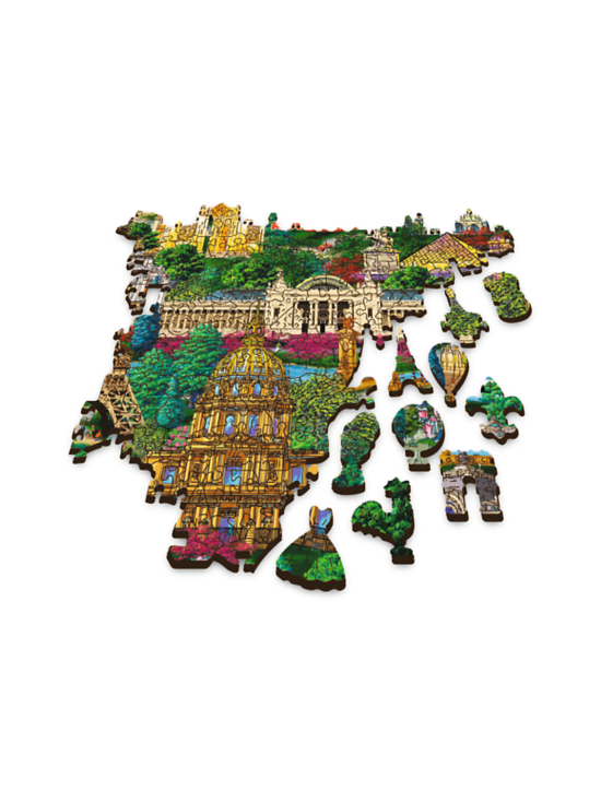 TREFL - TREFL Puinen palapeli Ranskan kuuluisat paikat, 1000 palaa | Stockmann - photo 3