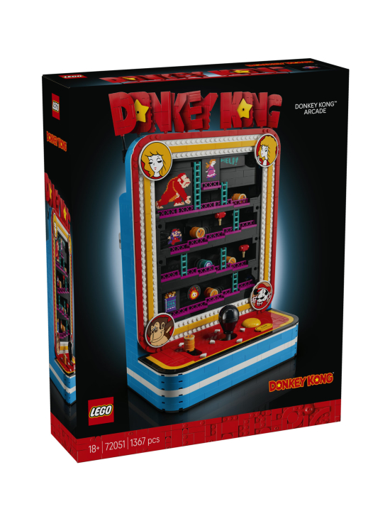 LEGO SUPER MARIO - LEGO Donkey Kong ‑pelikone, rakennussetti 72051 | Stockmann - photo 1