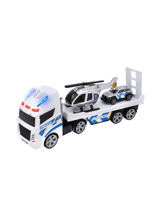 TEAMSTERZ - TEAMSTERZ Poliisihelikopterin kuljetusauto, valoilla ja äänillä - photo 1 TEAMSTERZ - TEAMSTERZ Poliisihelikopterin kuljetusauto, valoilla ja äänillä | Stockmann - photo 1