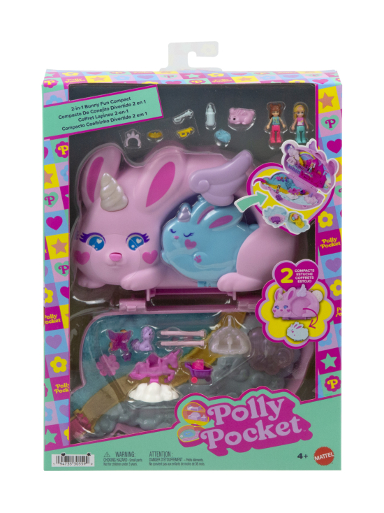 POLLY POCKET - POLLY POCKET Suuri Puettava Kompakti - Baby Bunnycorn - photo 1 POLLY POCKET - POLLY POCKET Suuri Puettava Kompakti - Baby Bunnycorn | Stockmann - photo 1